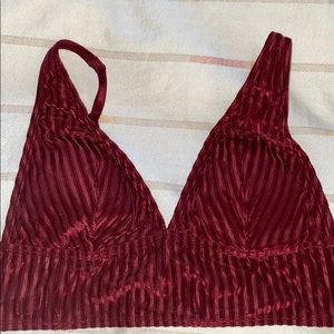 Victoria’s Secret Velvet Bralette